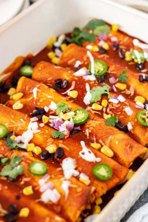 Southwest Chicken Enchiladas
