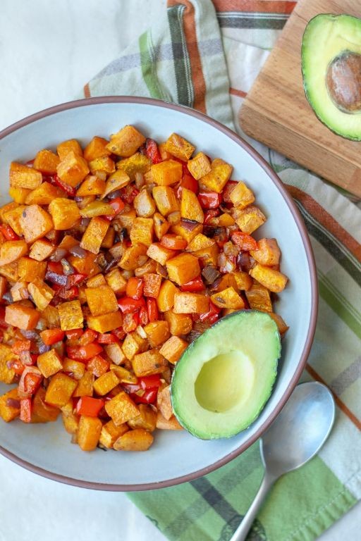 Southwest Home Fries with Avocado