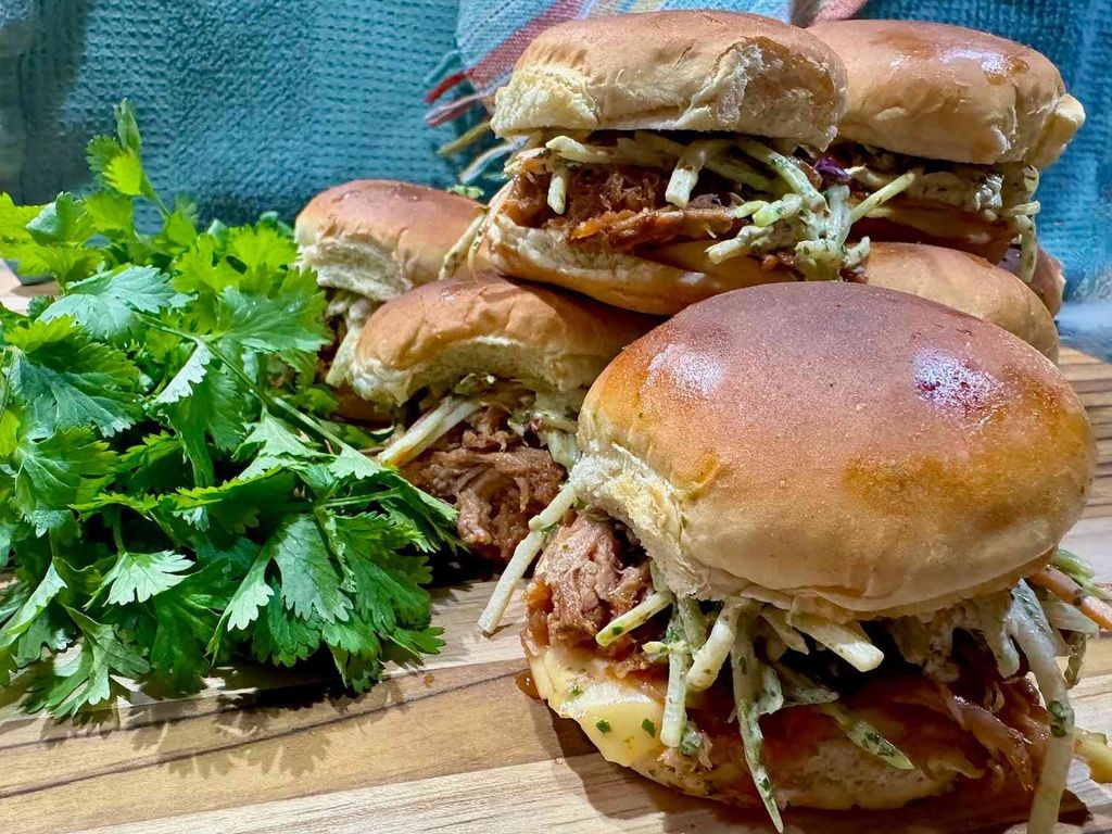 Southwest Pulled Pork Sliders