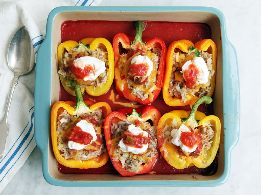 Southwest Stuffed Bell Peppers