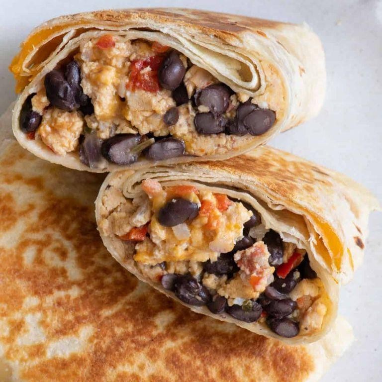 Southwestern Breakfast Wrap with Salsa