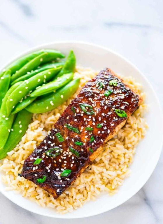 Soy Ginger Baked Salmon