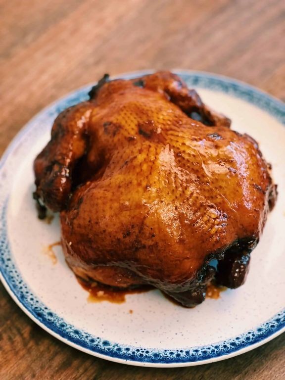 Soy Ginger Instant Pot Whole Chicken