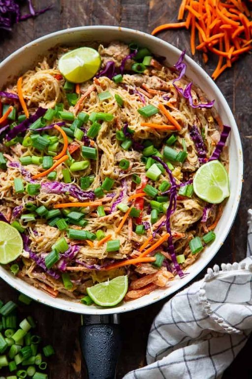 Spaghetti Squash Pad Thai