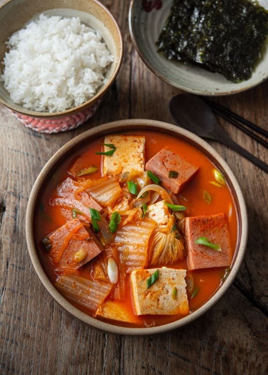 Spam Kimchi Jjigae Stew