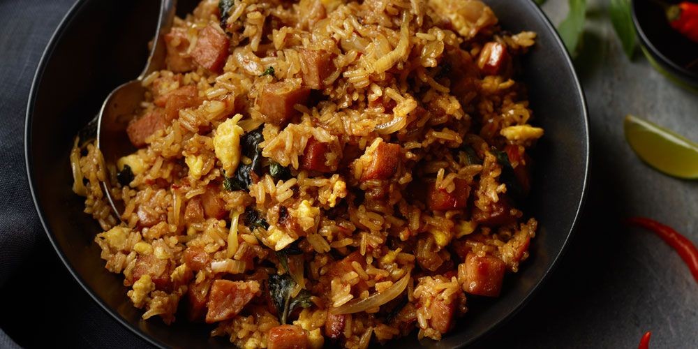 Spam Thai Basil Stir-Fry