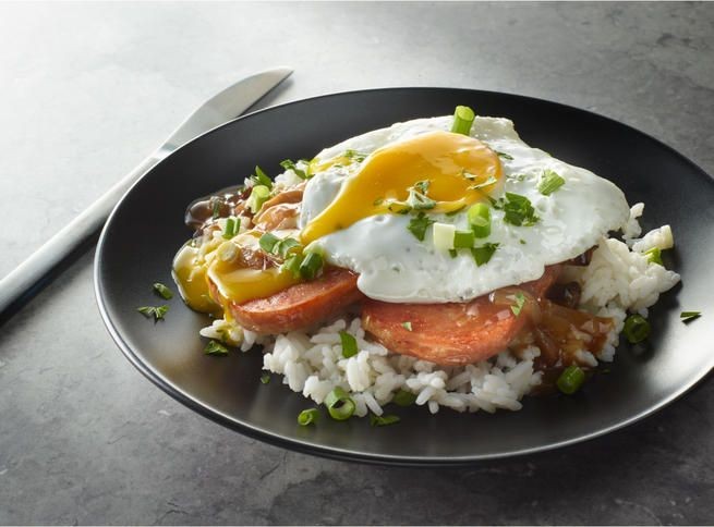 Spam and Egg Loco Moco