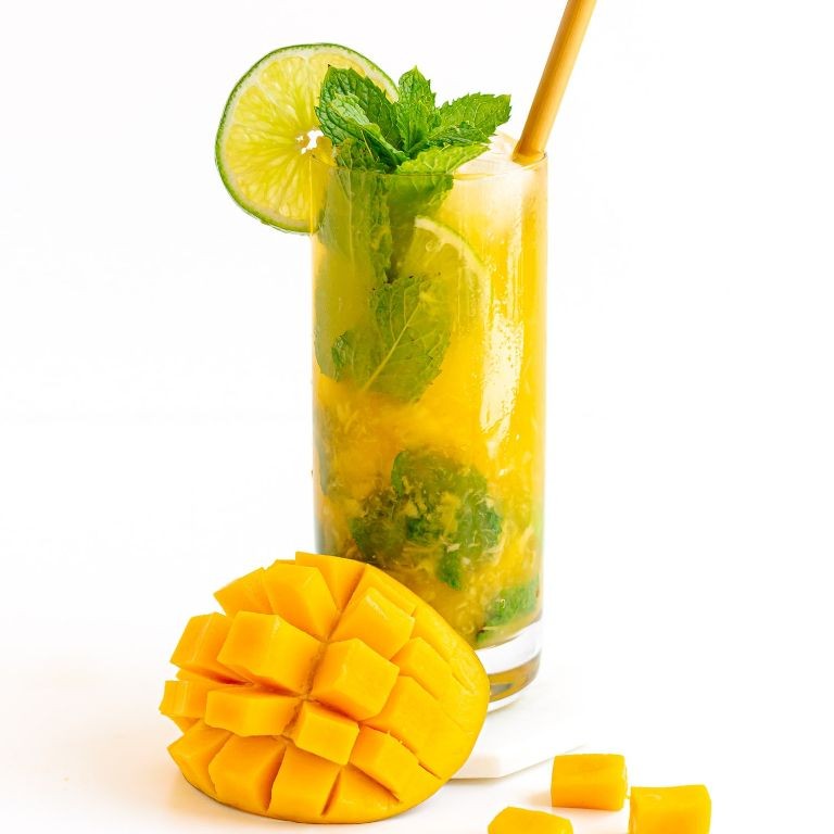 Sparkling Mango Mojito