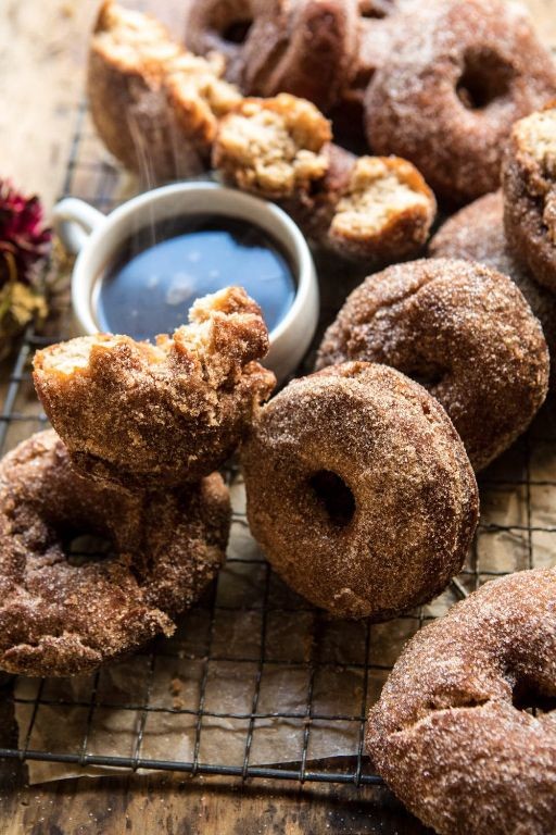 Spiced Apple Cider Donuts