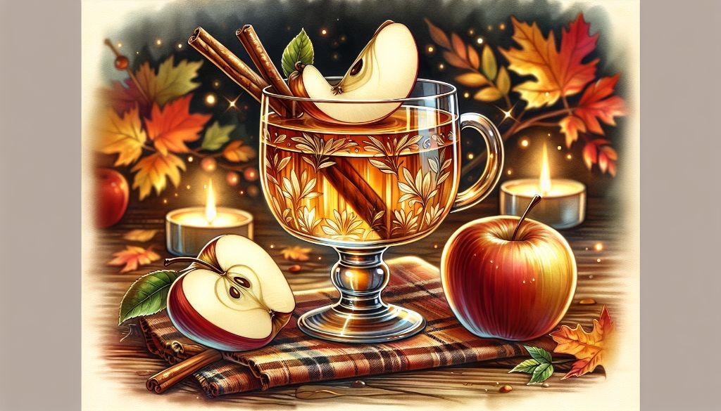 Spiced Apple Godfather for Fall