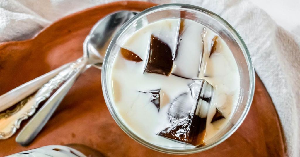 Spiced Chai Coffee Jelly