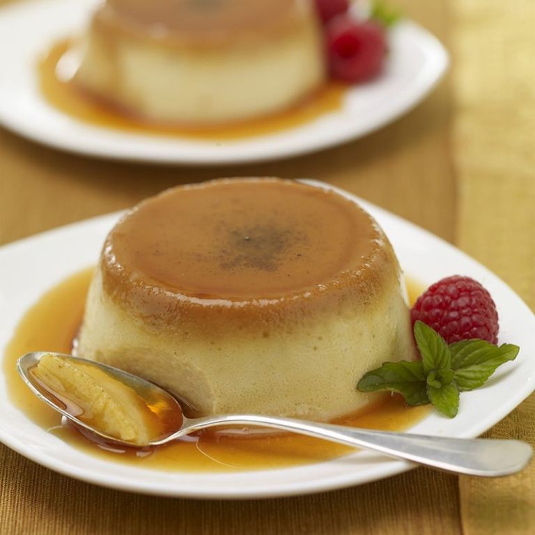 Spiced Chai Flan with Cardamom Infusion