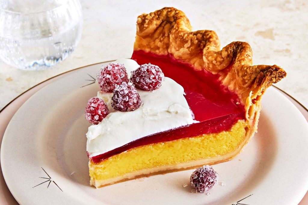 Spiced Cranberry Pie with Orange Zest