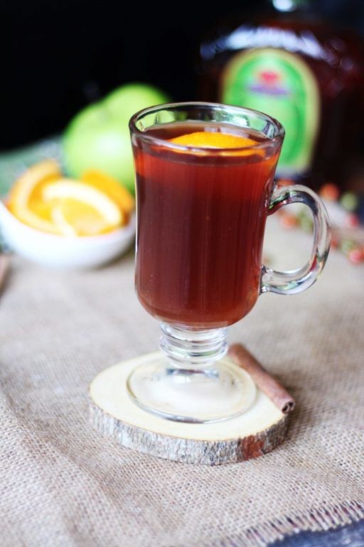 Spiced Crown Royal Apple Hot Toddy