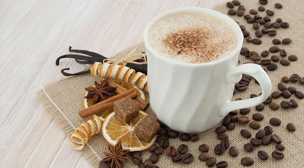 Spiced French Vanilla Cappuccino with Cinnamon