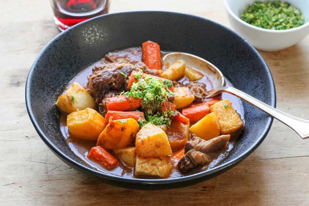 Spiced Lamb Stew with Root Vegetables
