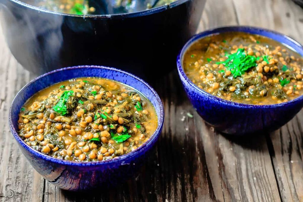 Spiced Lentil and Spinach Stew
