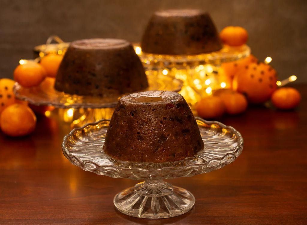 Spiced Orange Christmas Pudding