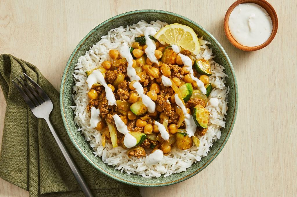 Spiced Turkey and Chickpea Curry