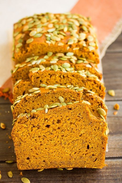 Spiced Vegan Pumpkin Bread