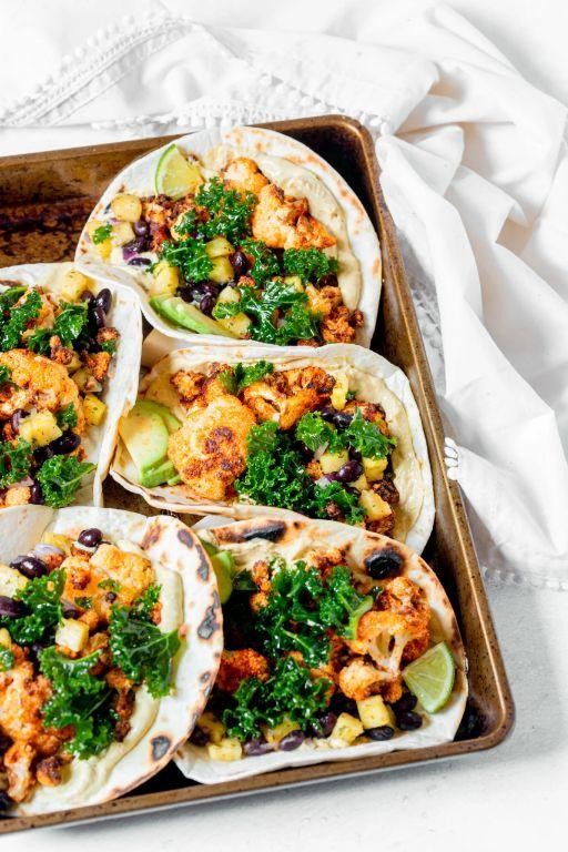 Spicy Air Fryer Cauliflower Tacos