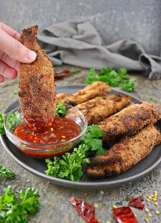 Spicy Air Fryer Chicken Tenders