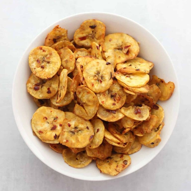 Spicy Air Fryer Plantain Slices