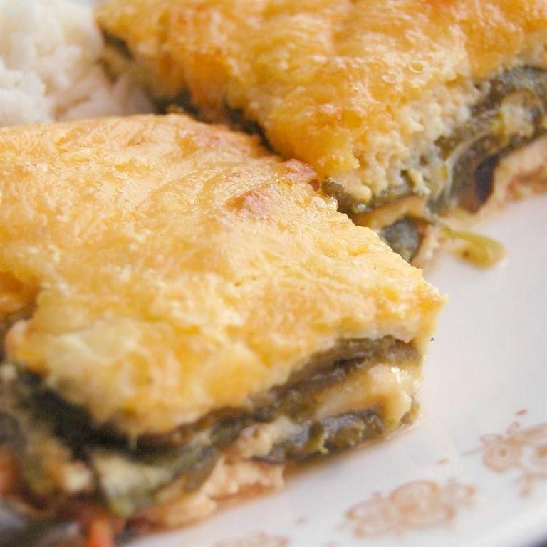 Spicy Beef and Cheese Chili Relleno Casserole