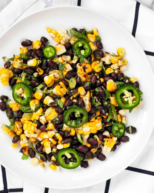Spicy Black Bean and Corn Salad