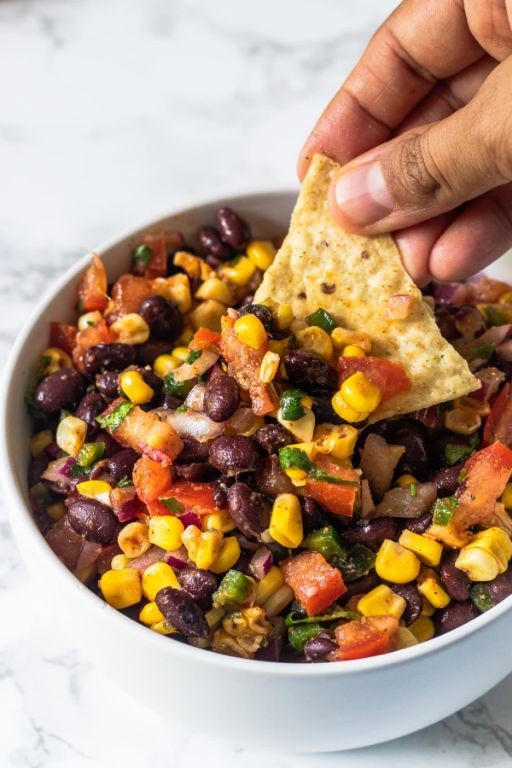 Spicy Black Bean and Corn Salsa