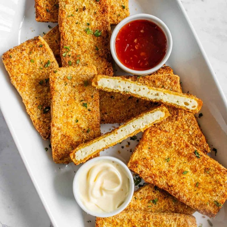 Spicy Breadcrumb-Crusted Tofu