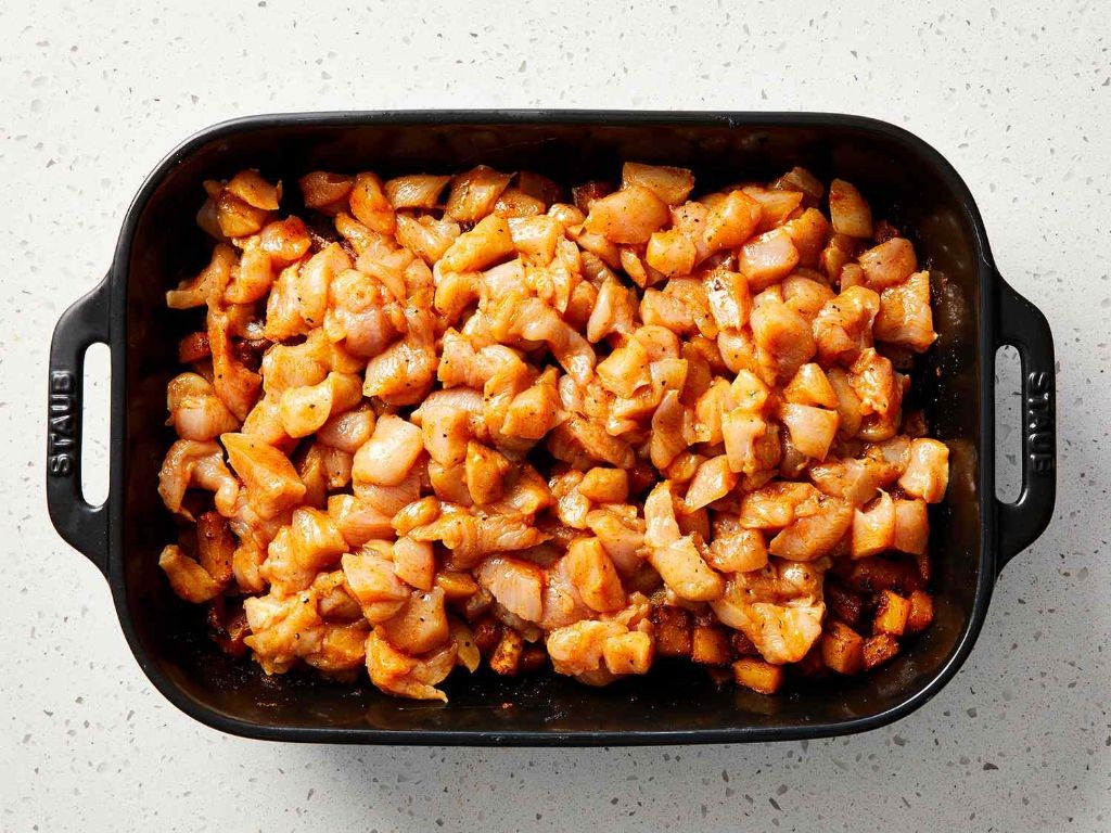 Spicy Buffalo Chicken and Potato Stew