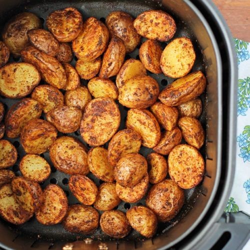 Spicy Cajun Air Fryer Baby Potatoes