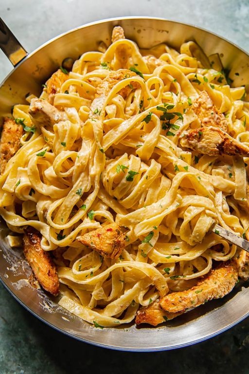 Spicy Cajun Alfredo Pasta