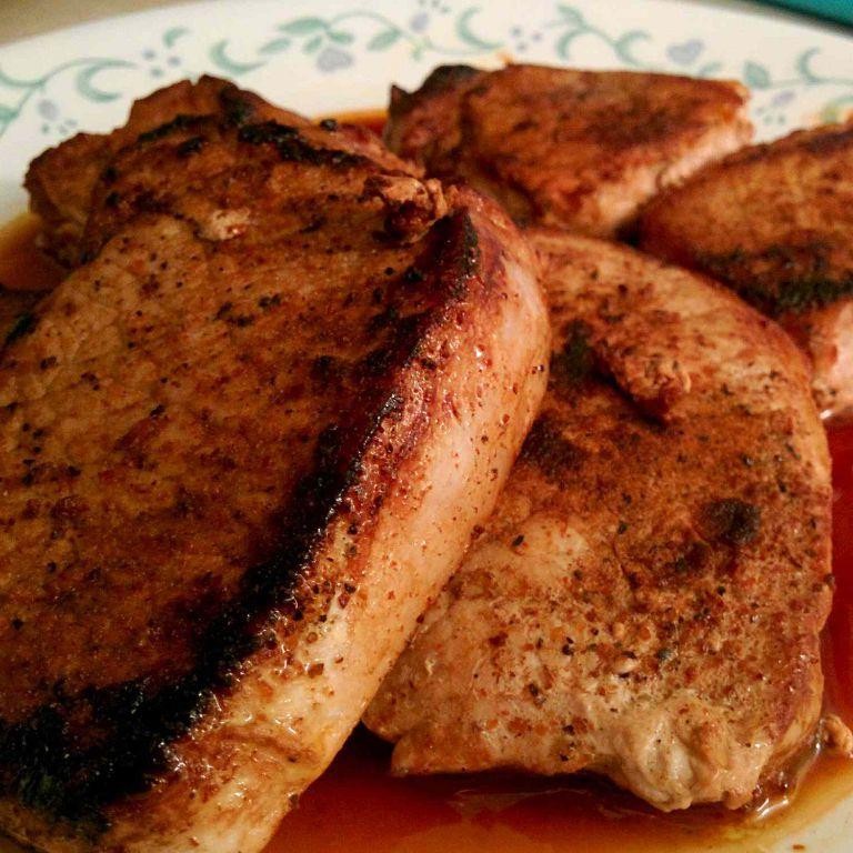 Spicy Cajun Cubed Pork Chops