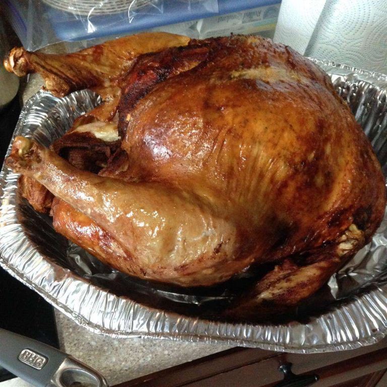Spicy Cajun Fried Turkey with Hot Sauce Glaze