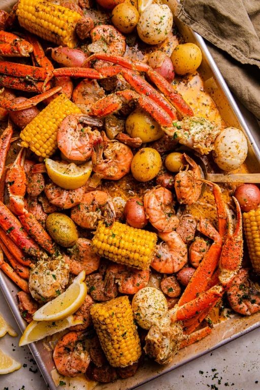 Spicy Cajun Shell On Shrimp Boil