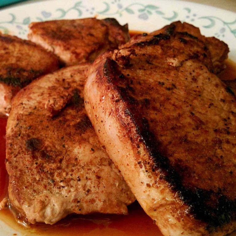Spicy Cajun Skillet Pork Chops