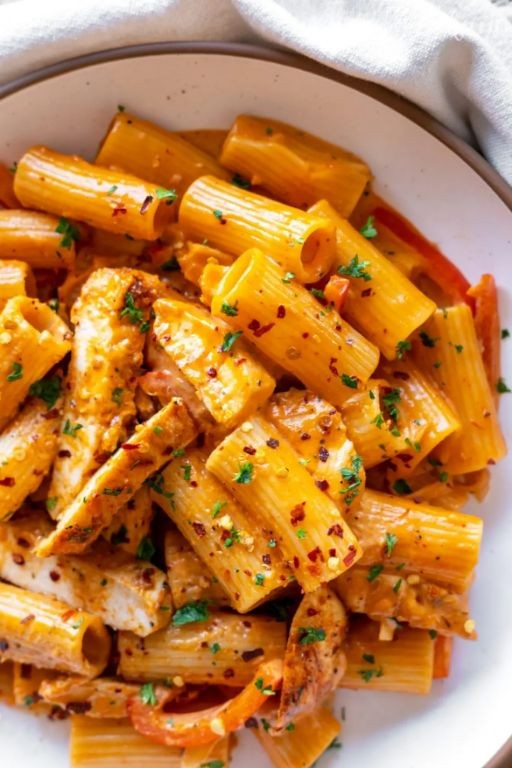 Spicy Cajun Spiral Pasta