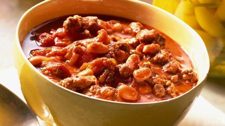 Spicy Canned Beef Chili with Beans