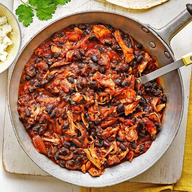 Spicy Chicken and Black Bean Chili