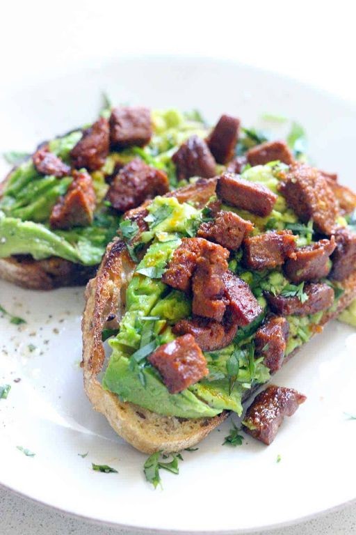 Spicy Chorizo and Avocado Sausage Sandwich