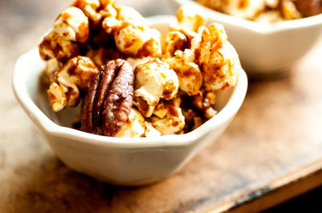 Spicy Cinnamon Caramel Corn