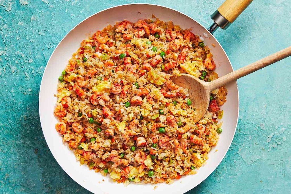 Spicy Crawfish Fried Rice
