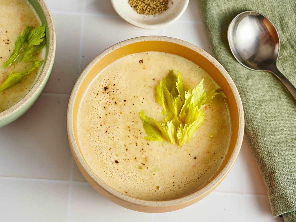 Spicy Cream of Celery Soup
