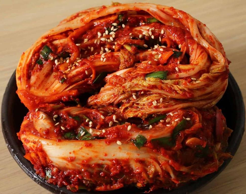 Spicy Fermented Kimchi with Napa Cabbage