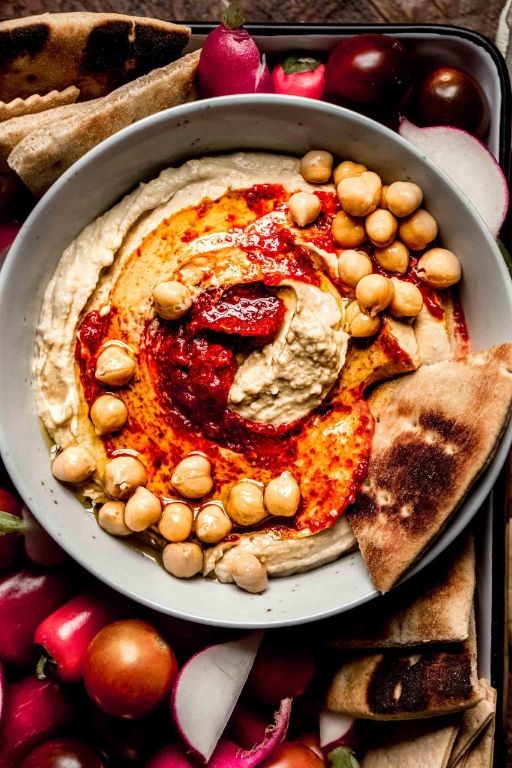 Spicy Harissa Hummus