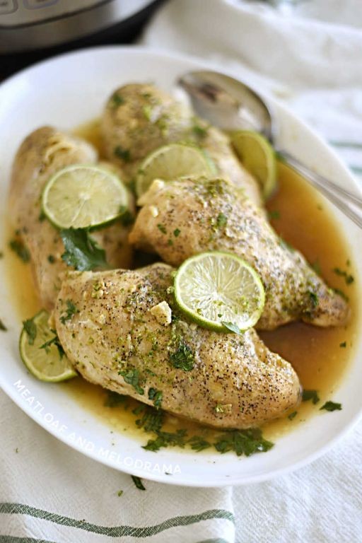 Spicy Honey Lime Pressure Cooker Chicken