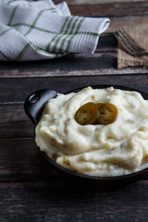 Spicy Jalapeño Mashed Cauliflower