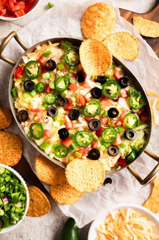 Spicy Jalapeño Taco Dip